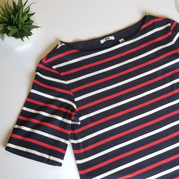 Uniqlo Striped Cotton Dress or Women's Tunic, XS - Picture 3 of 8